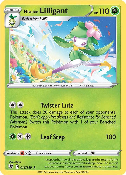 Hisuian Lilligant - Reverse Holofoil - 016/189