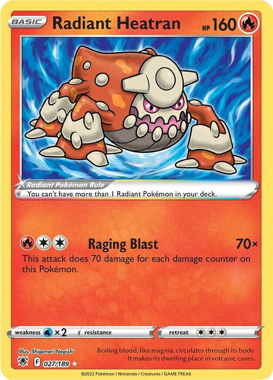 Radiant Heatran - 027/189