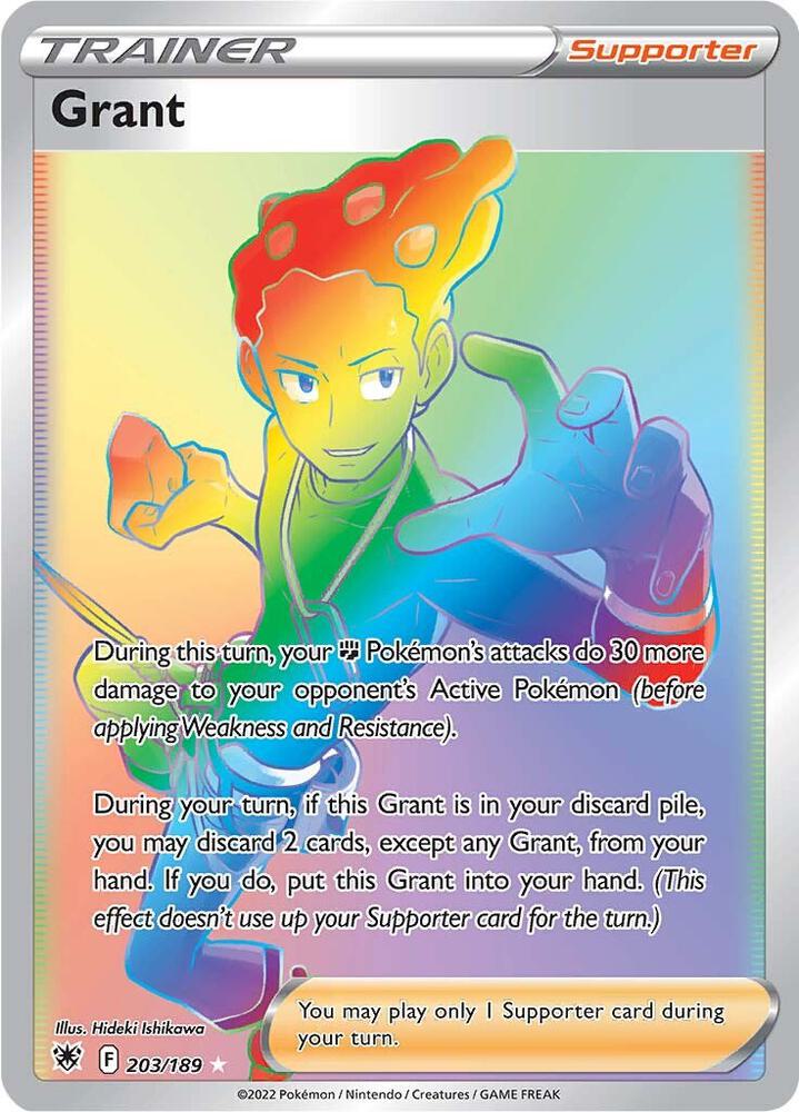 Grant - Secret Rare - 203/189