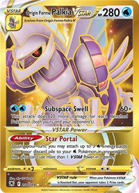 Origin Forme Palkia - 208/189 (Holofoil Secret rare)