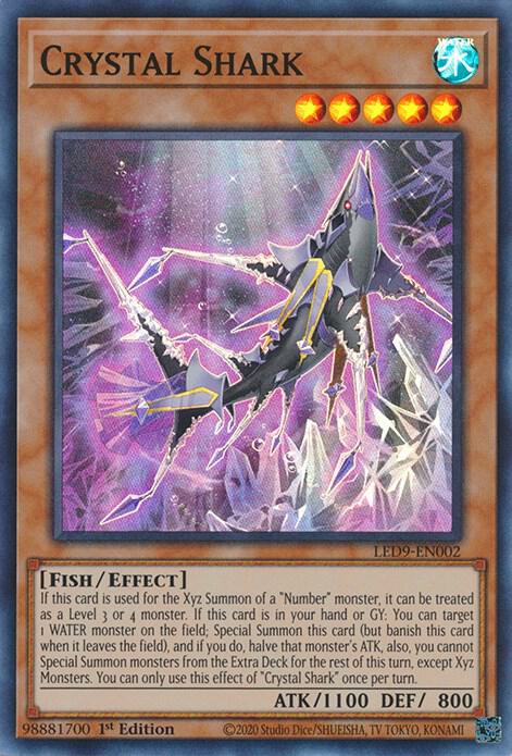 Crystal Shark - 1st Edition - LED9-EN002