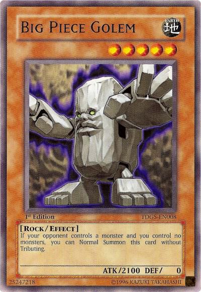 Big Piece Golem - Rare - Unlimited - TDGS-EN008