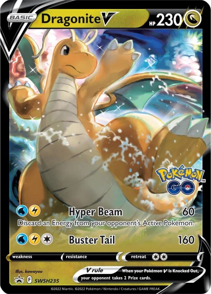 Dragonite V - SWSH235 - SWSH: Sword & Shield Promo