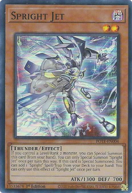 Spright Jet - Super Rare - 1st Edition - POTE-EN004