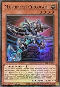 Mathmech Circular (Super Rare) - 1st Edition - POTE-EN028