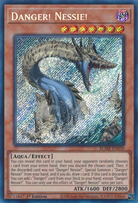 Danger! Nessie! - Ultra Rare - 1st Edition - BLMR-EN059