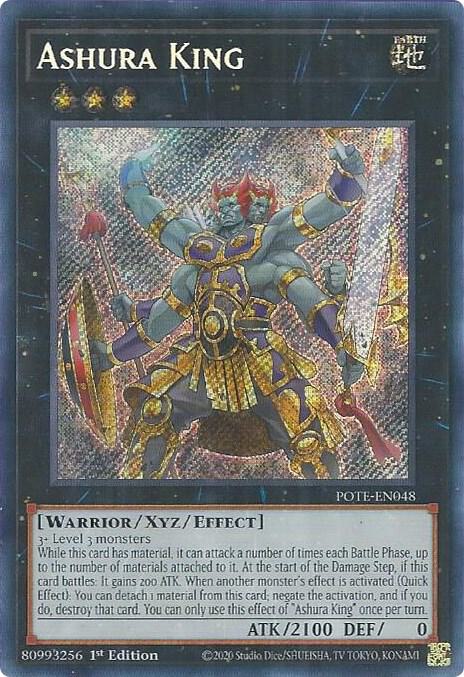 Ashura King - Power of the Elements - Secret Rare