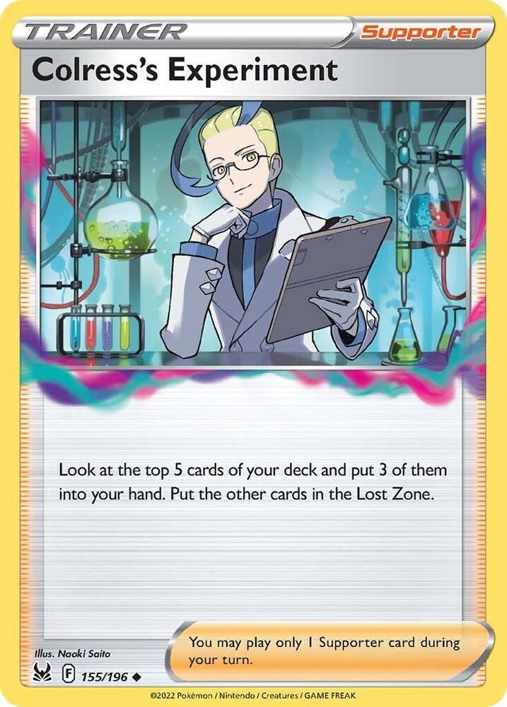 Colress's Experiment - Reverse Holofoil - 155/196