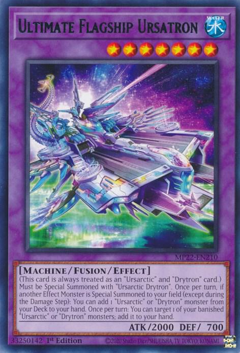 Ultimate Flagship Ursatron - rare - 1st edition - MP22-EN210