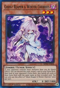 Ghost Reaper & Winter Cherries (Super Rare) - 1st Edition - MP22-EN256