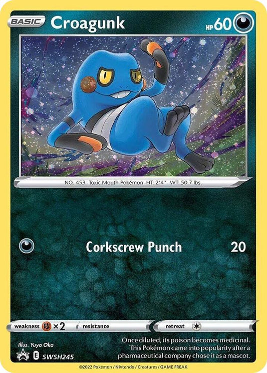 Croagunk - Promo - Cosmo Foil - SWSH245