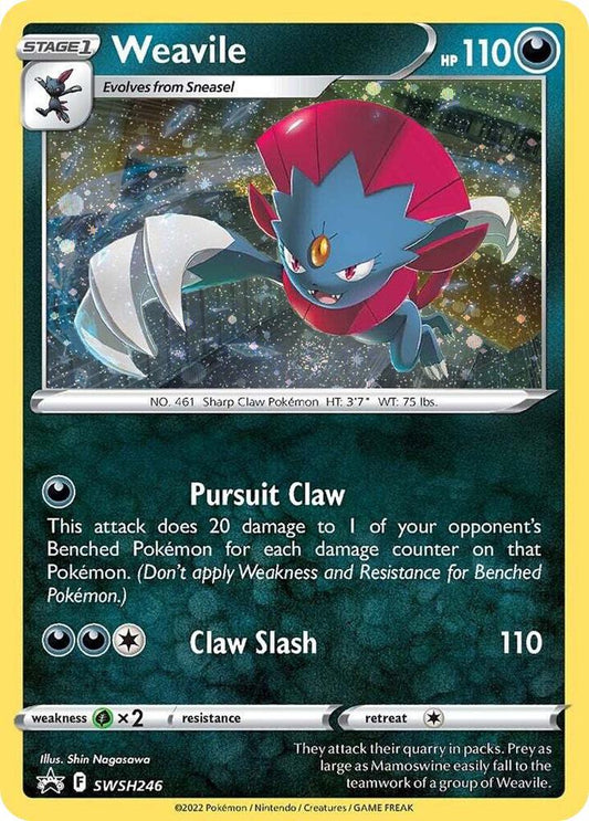 Weavile - Promo - Holofoil - SWSH246