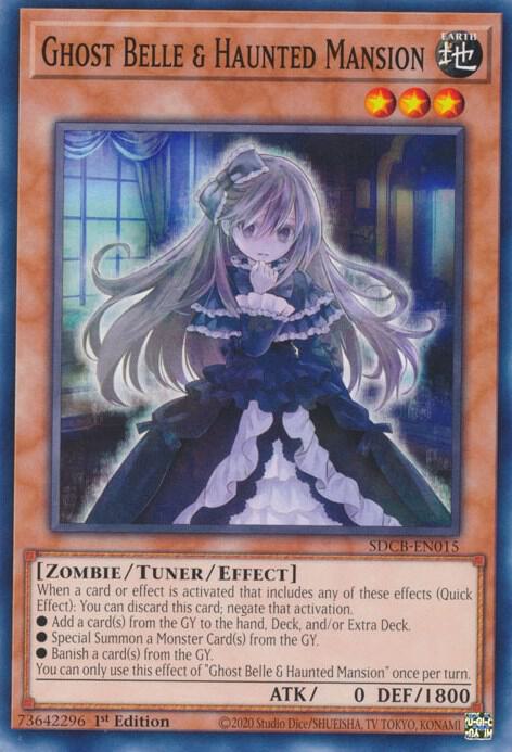Ghost Belle & Haunted Mansion - Common - 1st Edition - SDCB-EN015