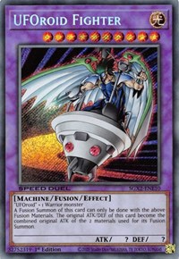 UFOroid Fighter (Secret Rare) - 1st Edition - SGX2-ENE10
