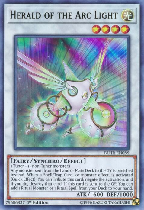 Herald of the Arc Light - Ultra Rare - 1st Edition - BLHR-EN085