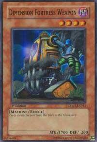 Dimension Fortress Weapon - Super Rare - 1st Edition - CRMS-EN033