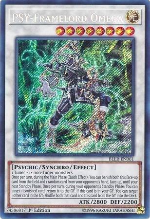 PSY-Framelord Omega - Secret Rare - 1st Edition - BLLR-EN061
