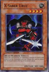 X-Saber Uruz - Super Rare - Unlimited - HA01-EN012