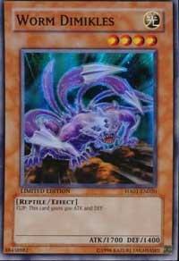 Worm Dimikles (Super Rare) - Unlimited - HA01-EN020