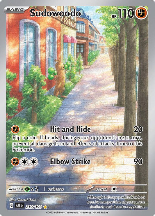 Sudowoodo - 219/193 (Holofoil)