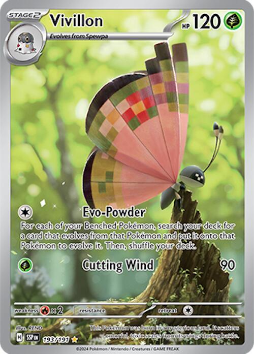 Vivillon - 193/191 (Holofoil)