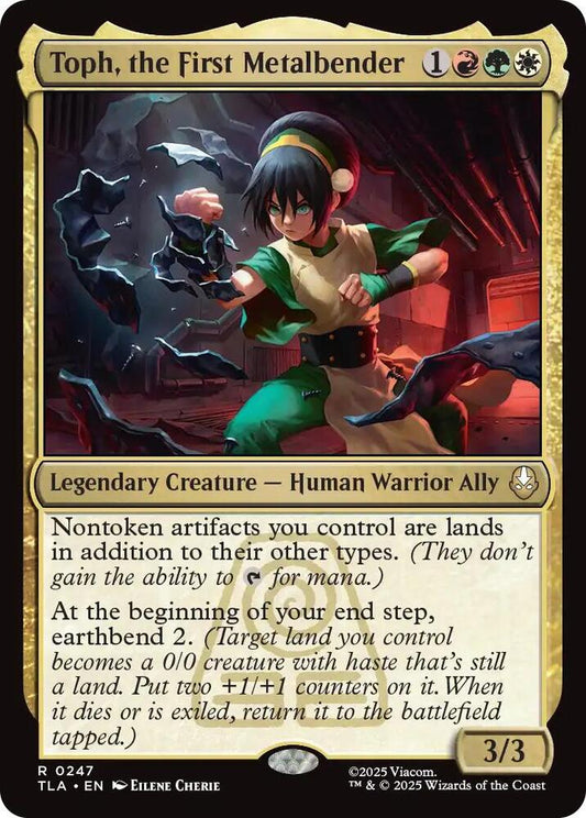 Toph, the First Metalbender - 0247 (Non-Foil)