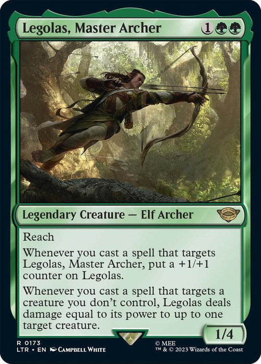 Legolas, Master Archer - 0173 (Holofoil)