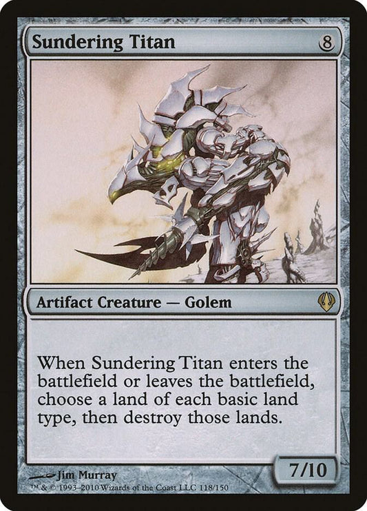 Sundering Titan - Rare - 118/150