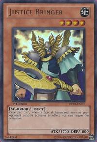Justice Bringer - Ultra Rare - Unlimited - DP10-EN013