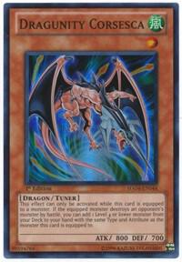 Dragunity Corseca - Super Rare - Unlimited - HA04-EN044