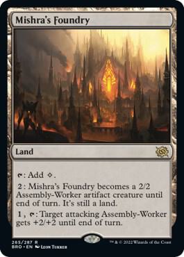 Mishra's Foundry (Foil) - Rare - 265/287