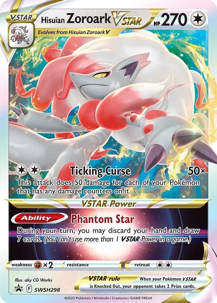 Hisuian Zoroark VSTAR (Promo) - Holofoil - SWSH298