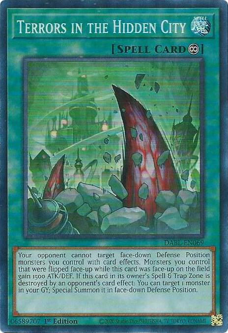 Terrors in the Hidden City - 1st Edition - DABL-EN069