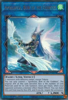 Apollousa, Bow of the Goddess (Alternate Art) - Ultra Rare - 1st Edition - MAMA-EN075