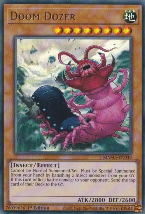 Doom Dozer - Ultra Rare - 1st Edition - MAMA-EN049