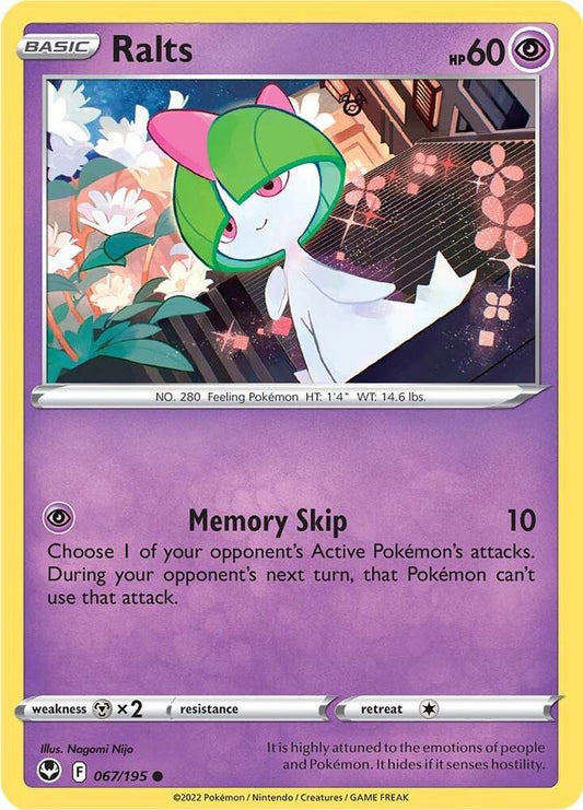 Ralts - Reverse Holofoil - 067/195