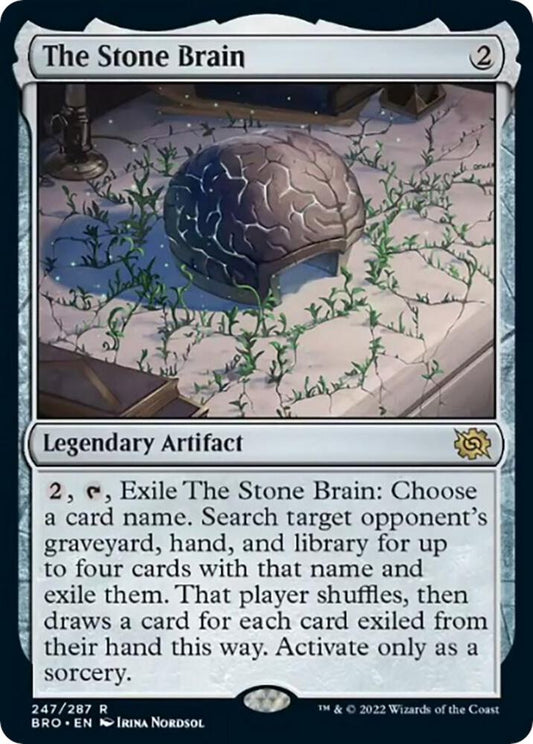 The Stone Brain - Rare - 247/287