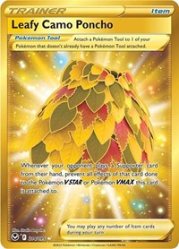 Leafy Camo Poncho - Holofoil - 214/195