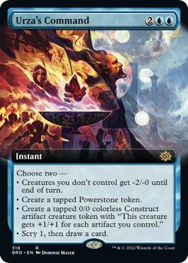 Urza's Command (Extended Art) - Nonfoil - 318