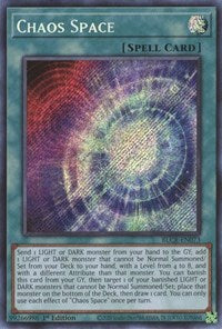 Chaos Space (Secret Rare) - 1st Edition - BLCR-EN073