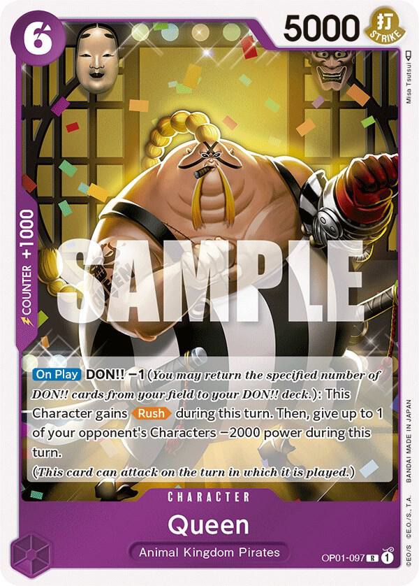 Queen - Rare - Foil - OP01-097