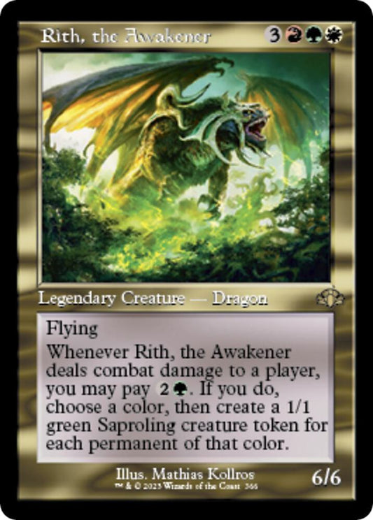 Rith, the Awakener (Retro Frame) - Rare - 366