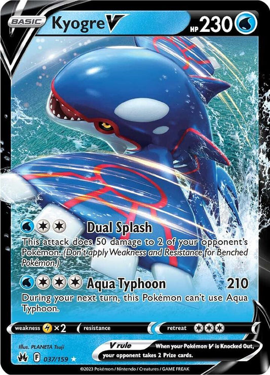 Kyogre V - Foil - 037/159