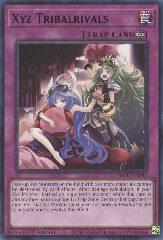 Xyz Tribalrivals - Rare - 1st Edition - AMDE-EN045