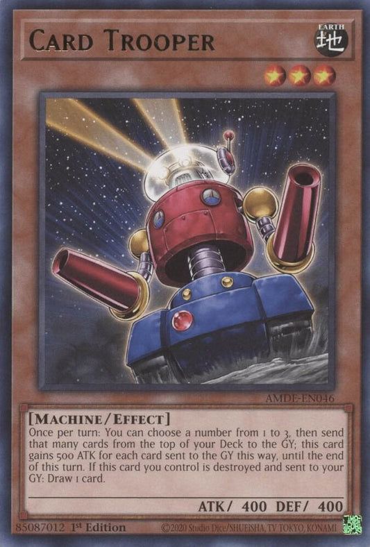 Card Trooper (Rare) - 1st Edition - AMDE-EN046