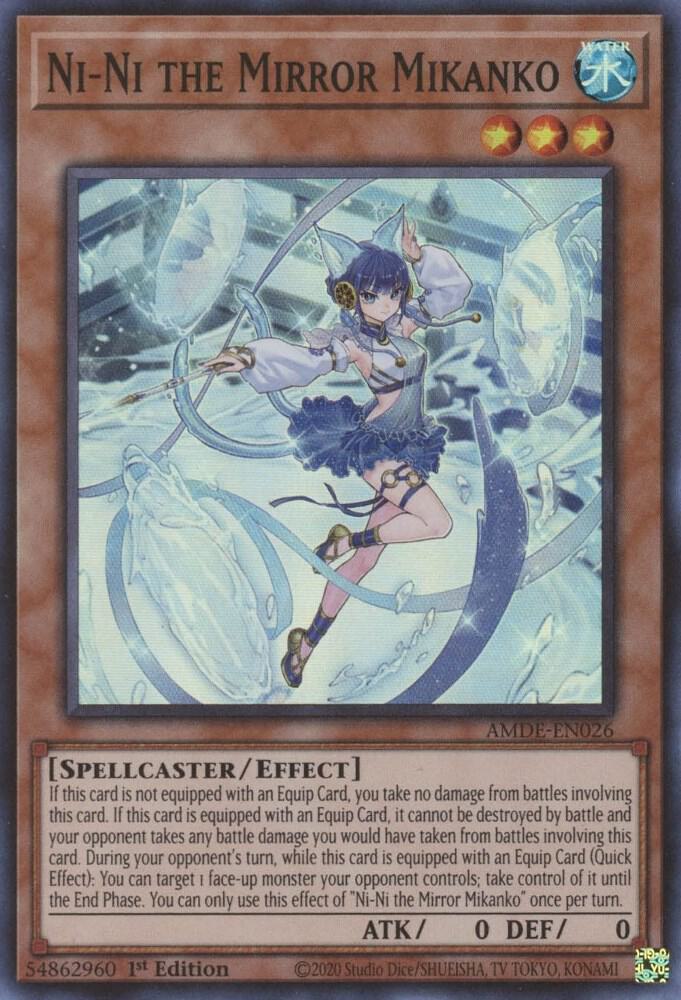 Ni-Ni the Mirror Mikanko - Super Rare - 1st Edition - AMDE-EN026
