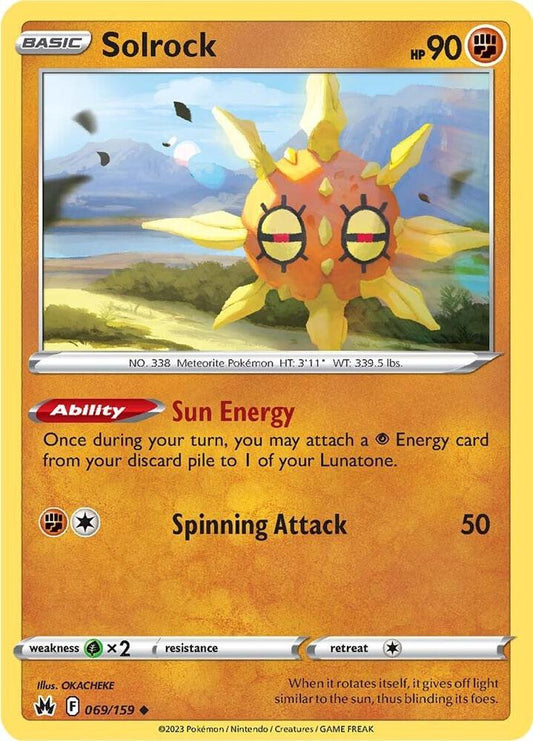 Solrock - Uncommon - Reverse Foil - CRZ EN - 069/159