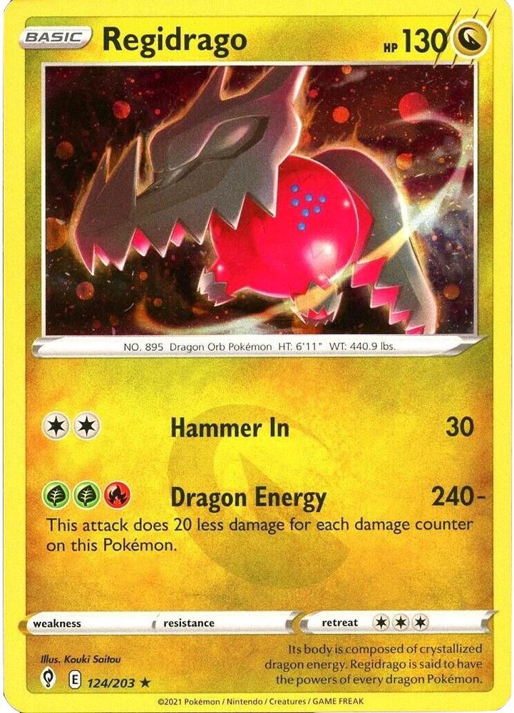 Regidrago - PROMO - 124/203 (COSMOS HOLO)