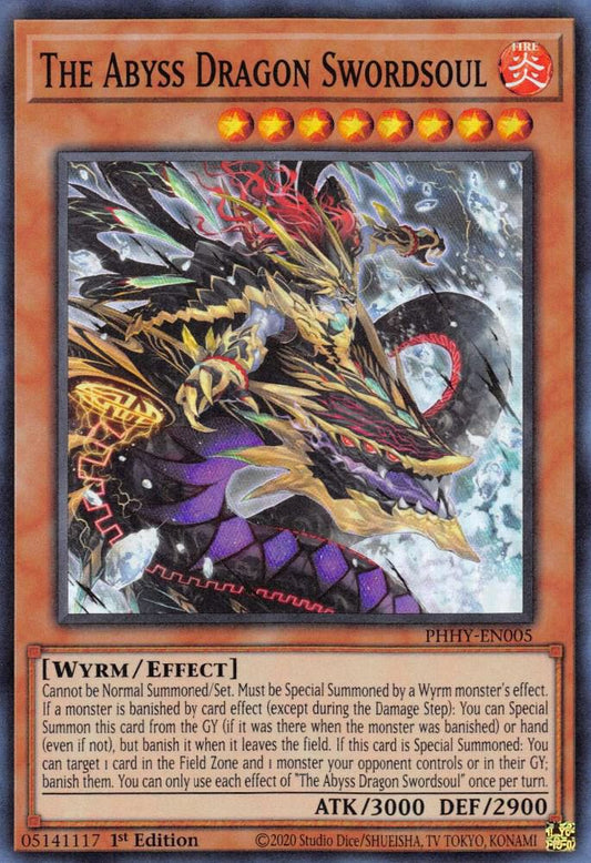 The Abyss Dragon Swordsoul - 1st Edition - PHHY-EN005