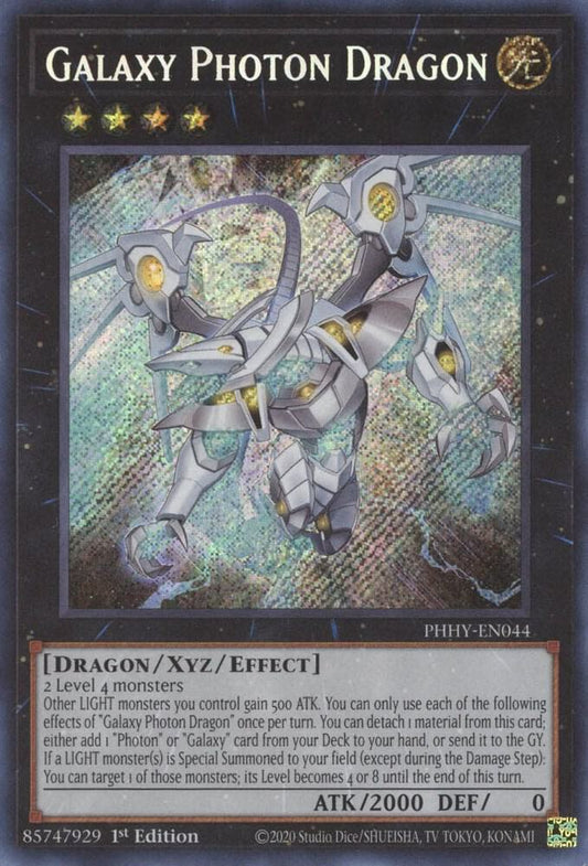 Galaxy Photon Dragon (Secret Rare) - PHHY-EN044